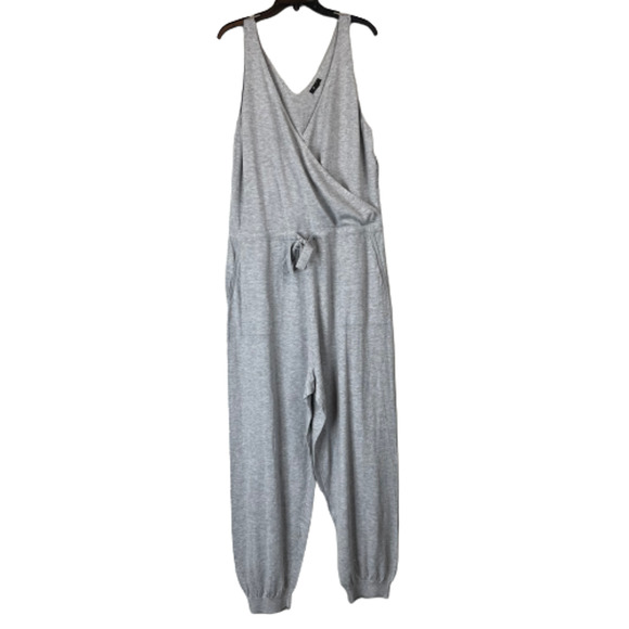 Alfani Pants & Jumpsuits Alfani Womens Jumpsuit Gray Heathered
